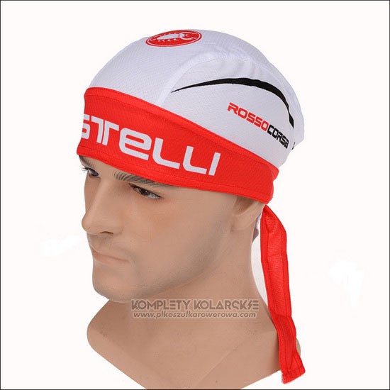 2015 Castelli Kolarstwo Szalik Cycling Bialy