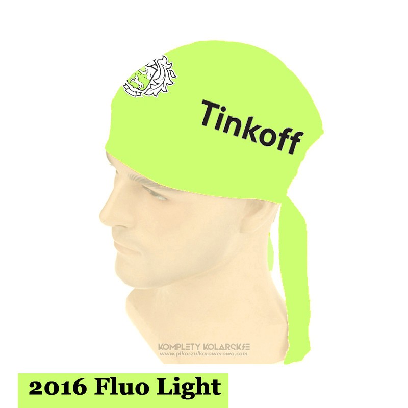 2015 Saxo Bank Tinkoff Kolarstwo Szalik Cycling Lekki Zielony