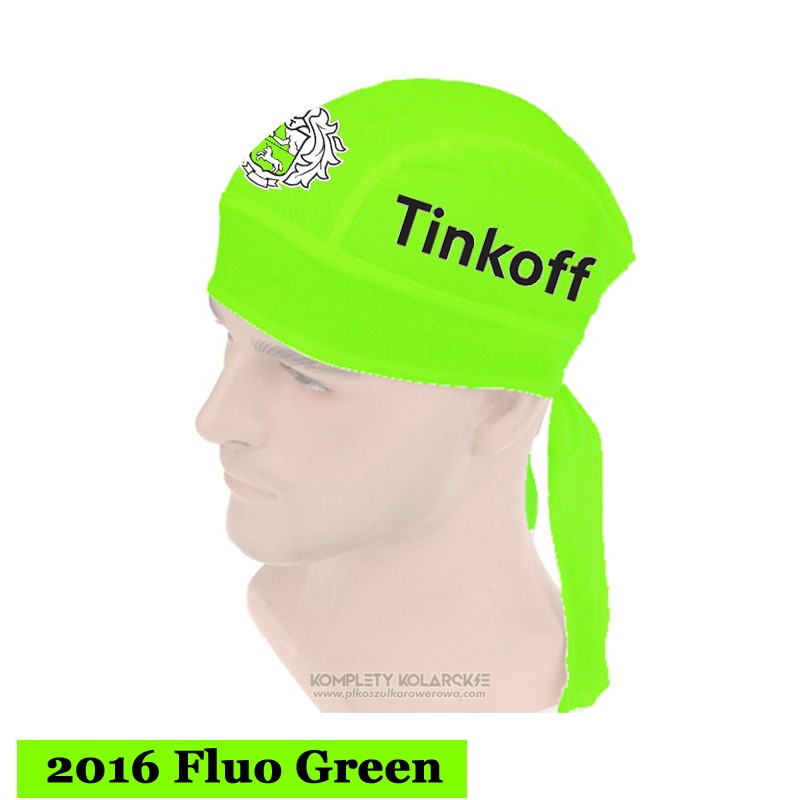 2015 Saxo Bank Tinkoff Kolarstwo Szalik Cycling Zielony