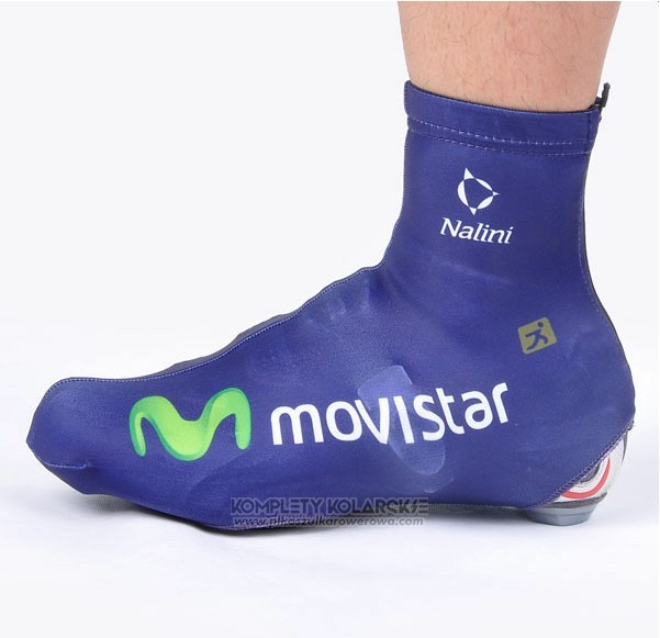 2012 Movistar Pokrowce Na Buty Cycling