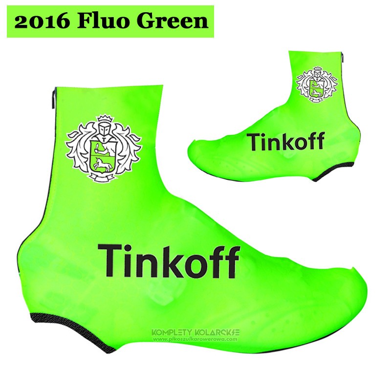 2016 Saxo Bank Tinkoff Pokrowce Na Buty Cycling Gleboki Zielony