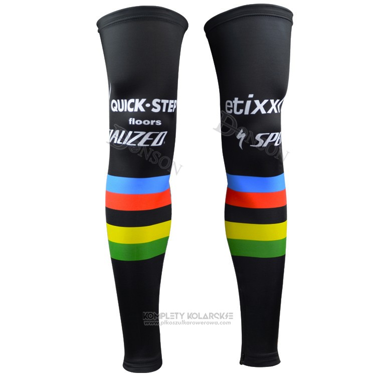 2015 Etixx Quick Step Noga Cycling Czarny