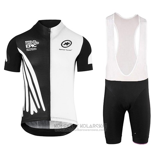 2018 Odziez Rowerowa Assos SS.Capeepicxc Bialy Krotkie Rekawy i Rowerowe Szelkach