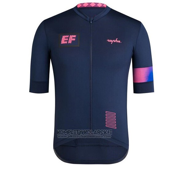 2019 Rowerowa Rapha Gleboki Niebieski Krotkie Rekawy i Kombinezon